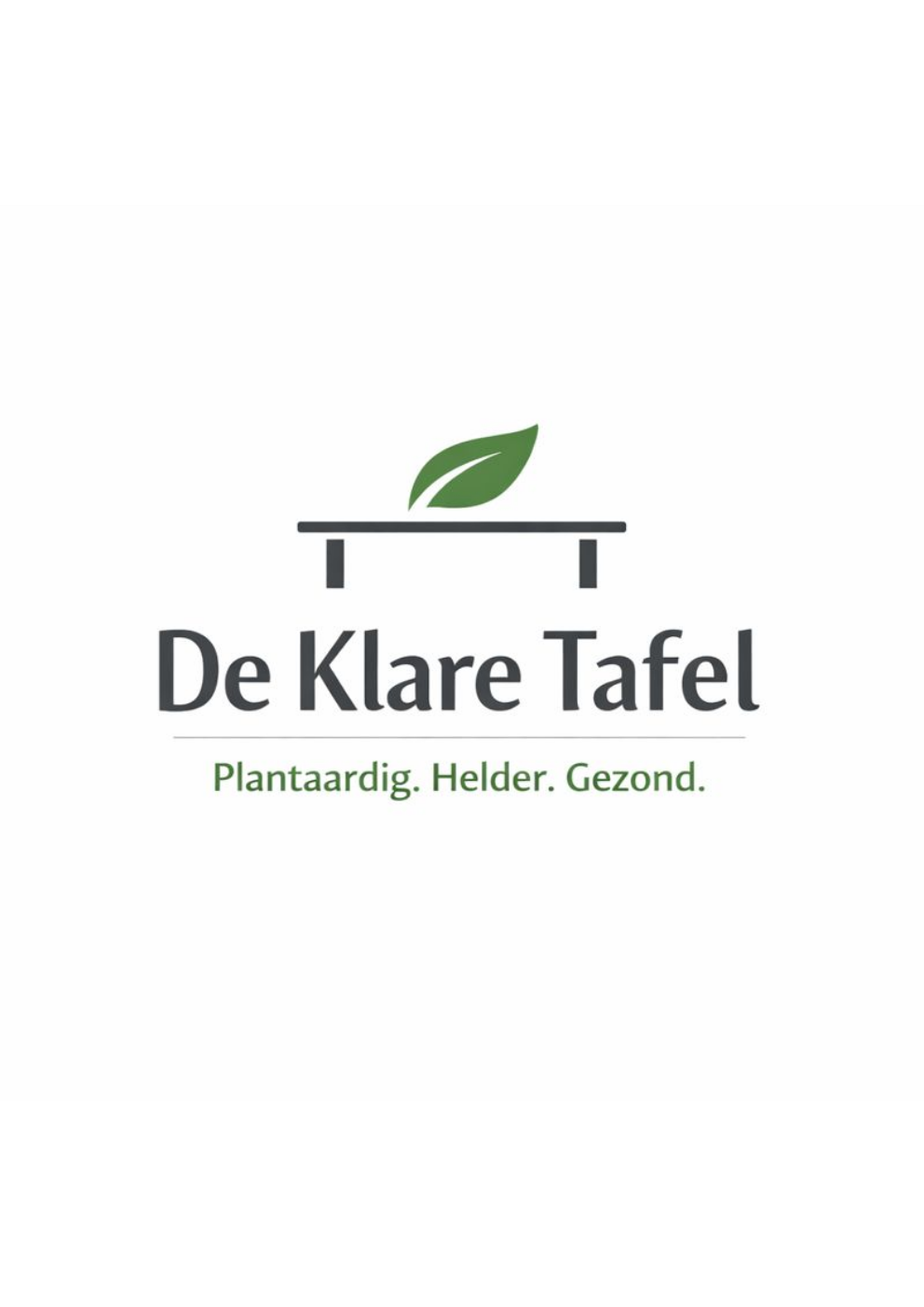 Eenvoudig plantaardig, vol leven. Puur jij.